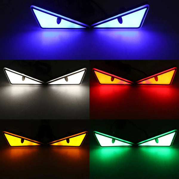 Devil Eyes Light - 2pcs LED Demon Eye Lights for Car & Motorcycle - Carmodza.com