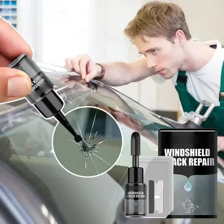 Car Windshield Crack Repair Kit | Quick Fix for Chips & Cracks - Carmodza.com