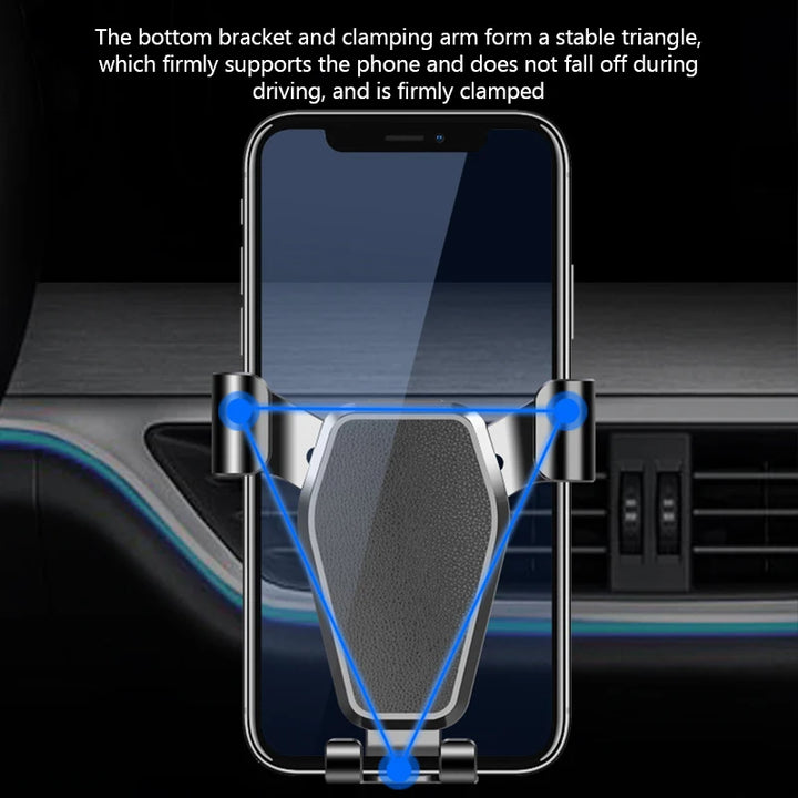 Gravity Car Phone Holder | Air Vent Mount for Secure Driving - Carmodza.com