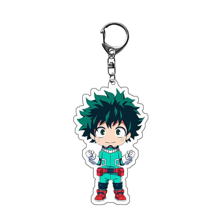 My Hero Academia Car Keychain | Acrylic Anime Character Charm - Carmodza.com