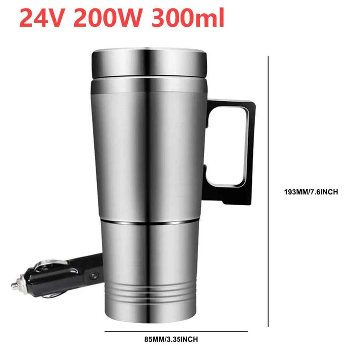 Travel Heating Mug and 12V/24V Electric Car Kettle - Carmodza.com
