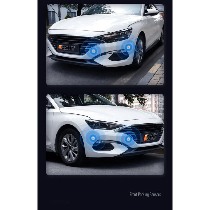 Universal Front Parking Radar System with Smart Buzzer Alarm - Carmodza.com