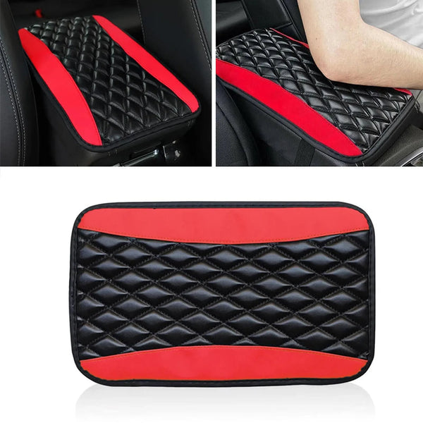 Car Armrest Cover: Universal PU Leather Console Protector - Carmodza.com