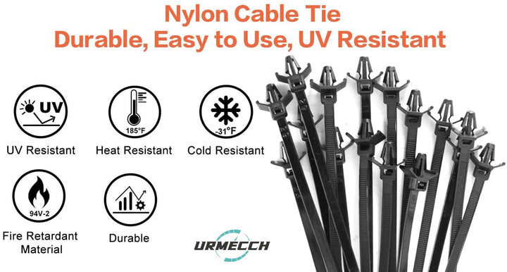 Car Wire Harness Fastener Clips Cable Management Ties - Carmodza.com