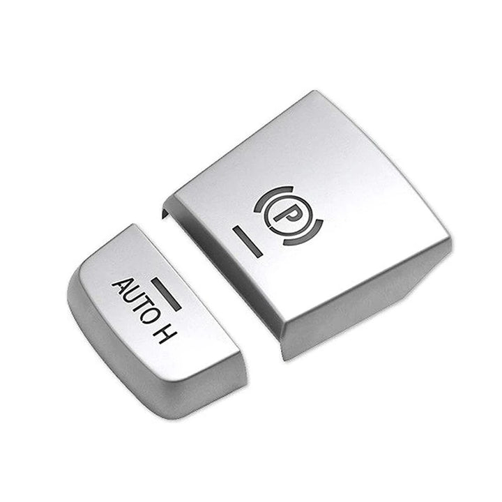 BMW Interior Switch Button Covers | Premium Silver ABS Trim Set - Carmodza.com