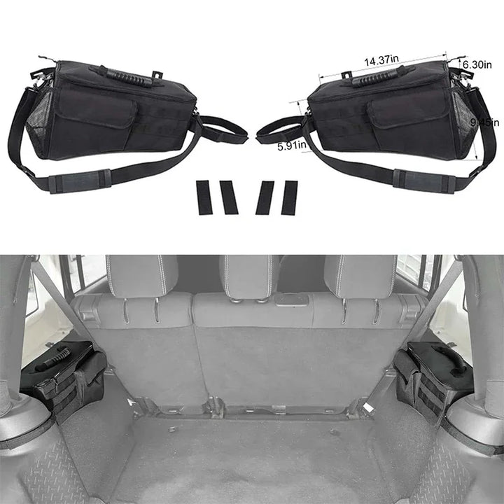 Jeep Wrangler JK Storage Organizer | CarModza - Carmodza.com