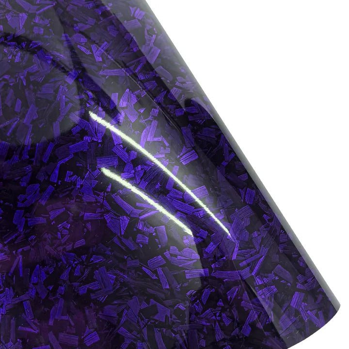 Forged Carbon Fiber Vinyl Wrap | Glossy Car Sticker Film - Carmodza.com