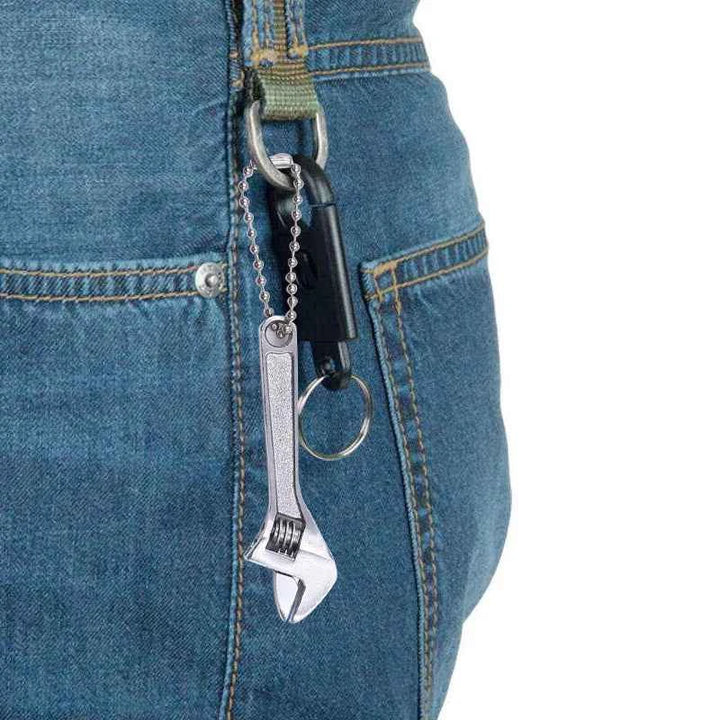Mini Adjustable Spanner Portable Key Tool Set for Easy Carry - Carmodza.com