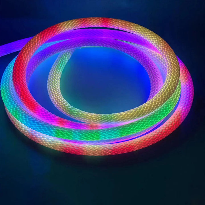 LED Neon Car Light Strip with Bluetooth APP Control - Carmodza.com