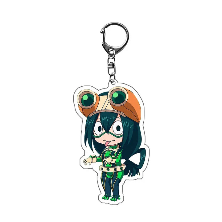 My Hero Academia Car Keychain | Acrylic Anime Character Charm - Carmodza.com
