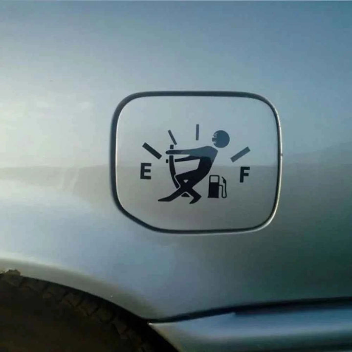 Funny Fuel Tank Sticker Decal | Reflective Vinyl Car Sticker - Carmodza.com