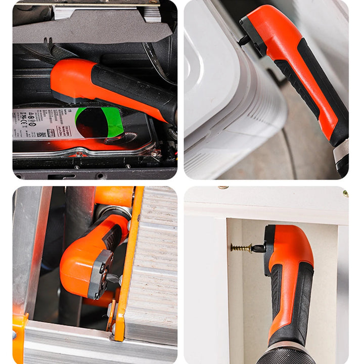 Right Angle Screwdriver Drill Adapter for Tight Spaces - Carmodza.com