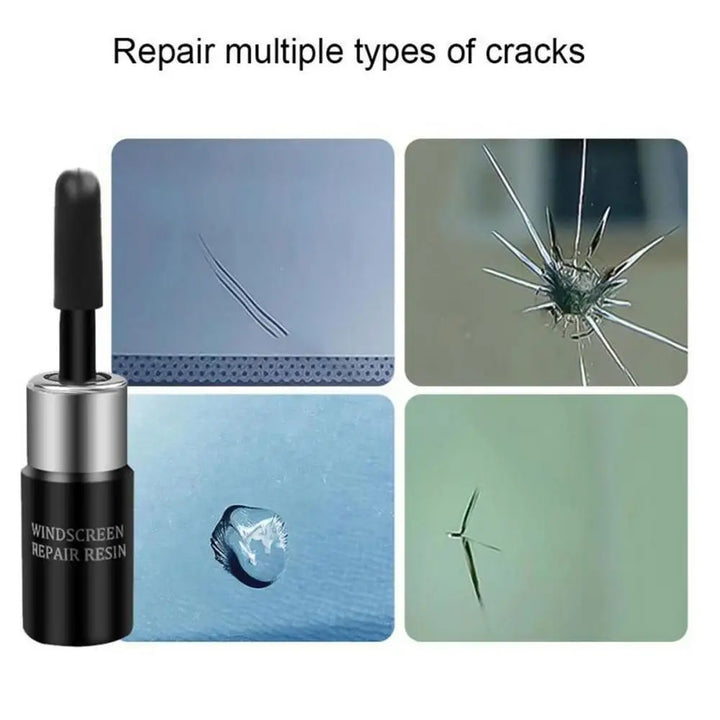 DIY Windshield Crack Repair Kit for Chips, Cracks & Scratches - Carmodza.com