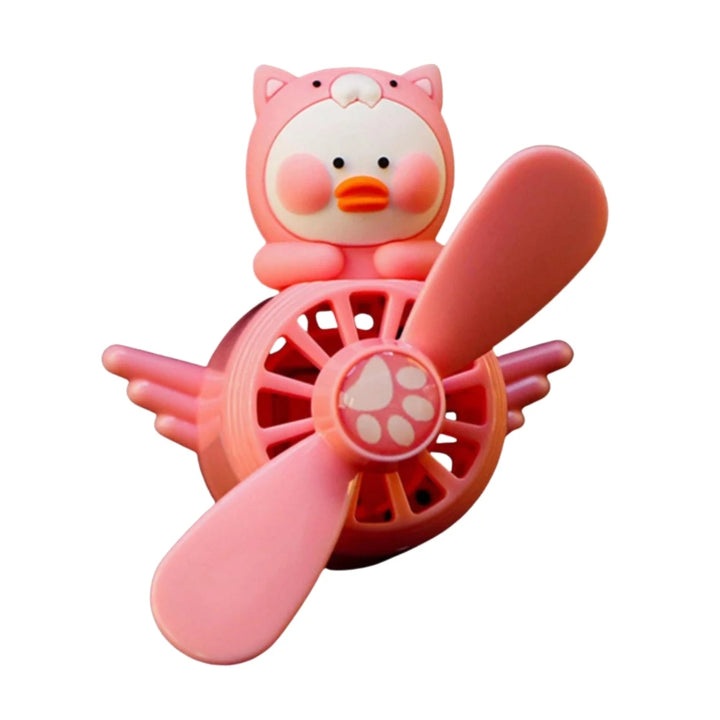 Pink Car Vent Decoration Cat Duck Dog Ornament for Vehicle Air Vent - Carmodza.com