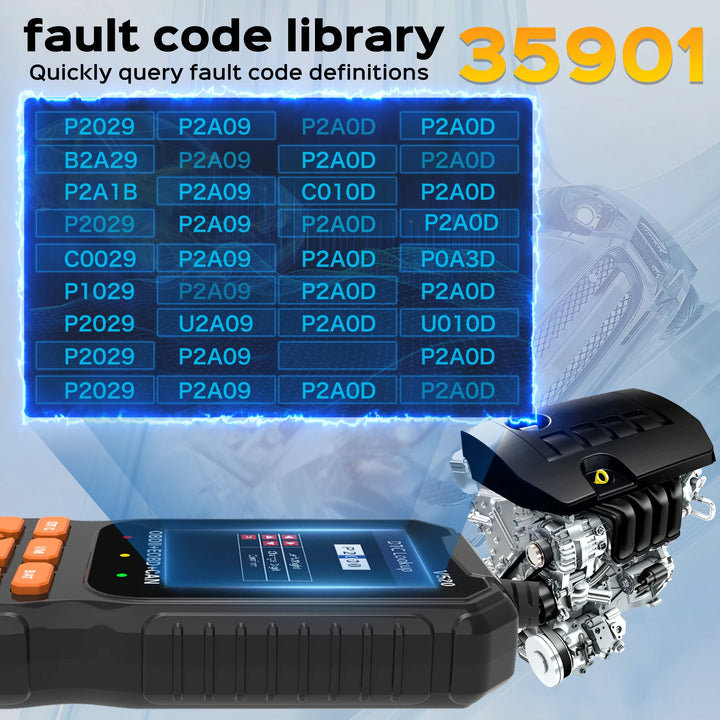 Car Code Reader V520 OBD2 Scanner Diagnostic Tool - Pro Version - Carmodza.com