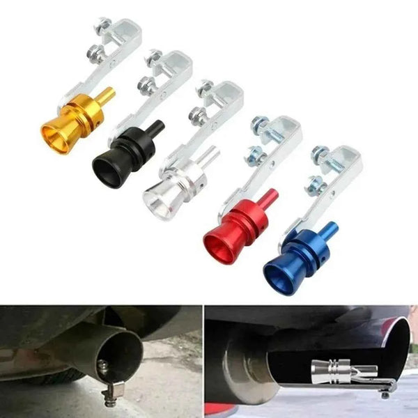 Universal Motors Modified Tail Throat Whistle Automobile Turbine Whistle Exhaust Pipe Turbine Whistle Motorcycle Sound Simulator