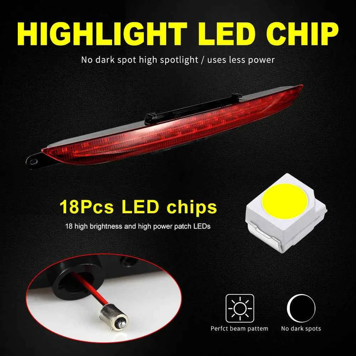 Car LED Rear Tail Light Rear Lamps Rear Bumper Center Reflector Fog Light Tail Lamp For Audi TT MK2 2007-2014 OME:8J0945703