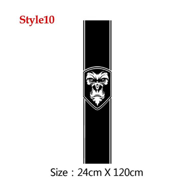 Car Hood Sticker – Personalized Stripe Hood Decal for Car Accessories - Carmodza.com