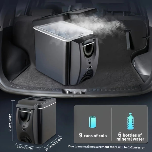 Portable Car Freezer Cooler 6L | 12V Mini Electric Fridge - Carmodza.com
