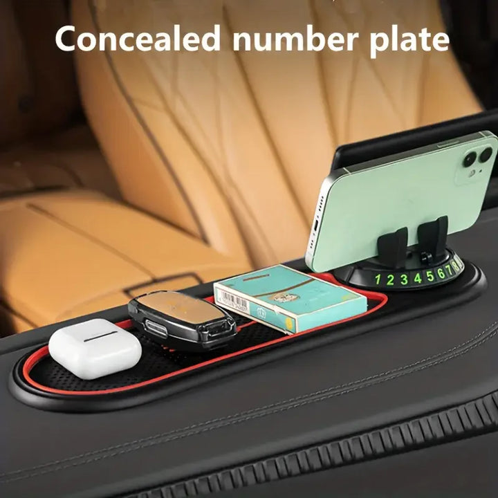 Car Anti Slip Pad and Phone Holder – Multi-Functional Dashboard Mat - Carmodza.com