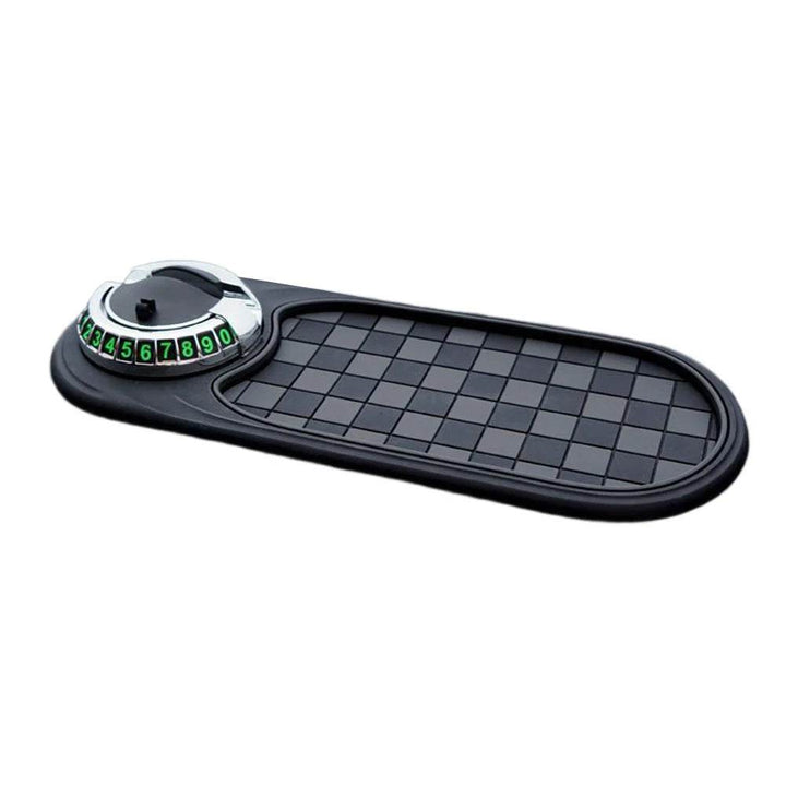 Anti-Slip Car Dashboard Organizer Mat with 360° Phone Holder - Carmodza.com