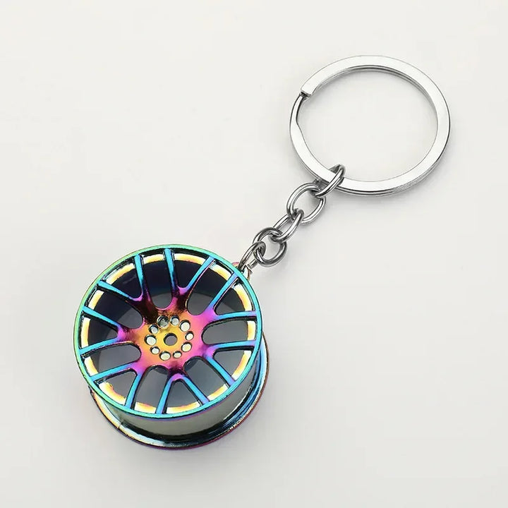 Car Part Enthusiast Metal Keychains | Automotive Themed Keyrings - Carmodza.com
