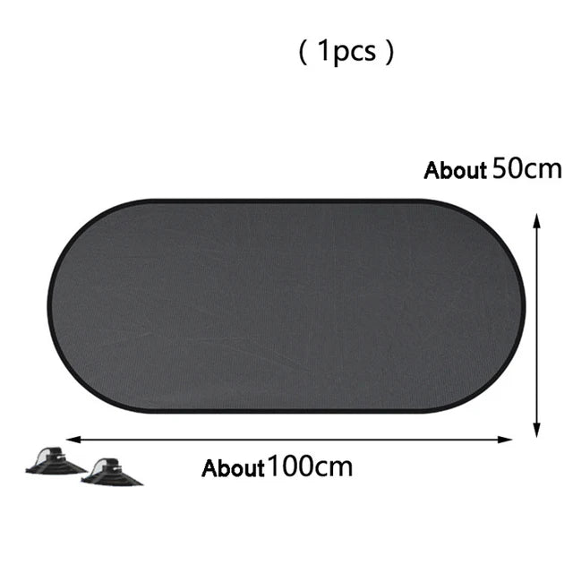Universal Car Sunshade Covers – Folding Mesh Windshield Shield - Carmodza.com