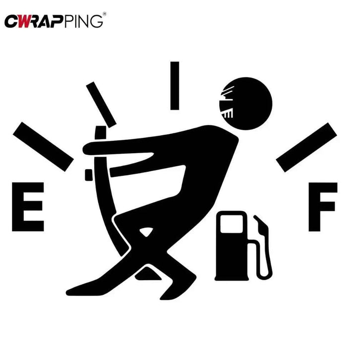 Funny Fuel Tank Sticker Decal | Reflective Vinyl Car Sticker - Carmodza.com