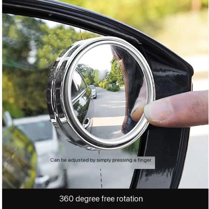 Adjustable Car Blind Spot Mirror for Ultimate Safety (2 Pack) - Carmodza.com