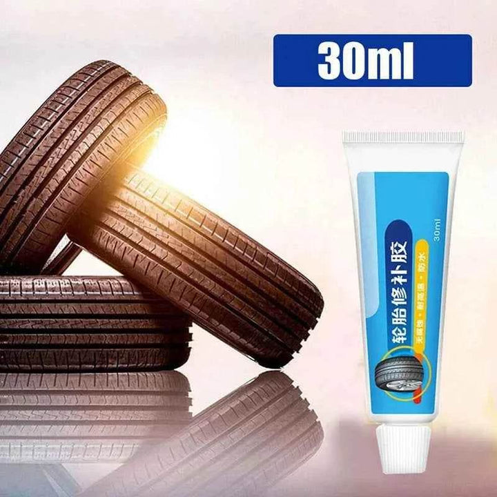 Tire Repair Black Rubber Glue - Strong Adhesive for Tires - Carmodza.com