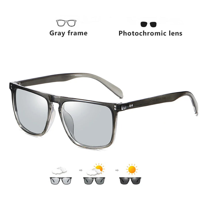 Photochromic Polarized Driving Sunglasses for Day & Night Vision - Carmodza.com