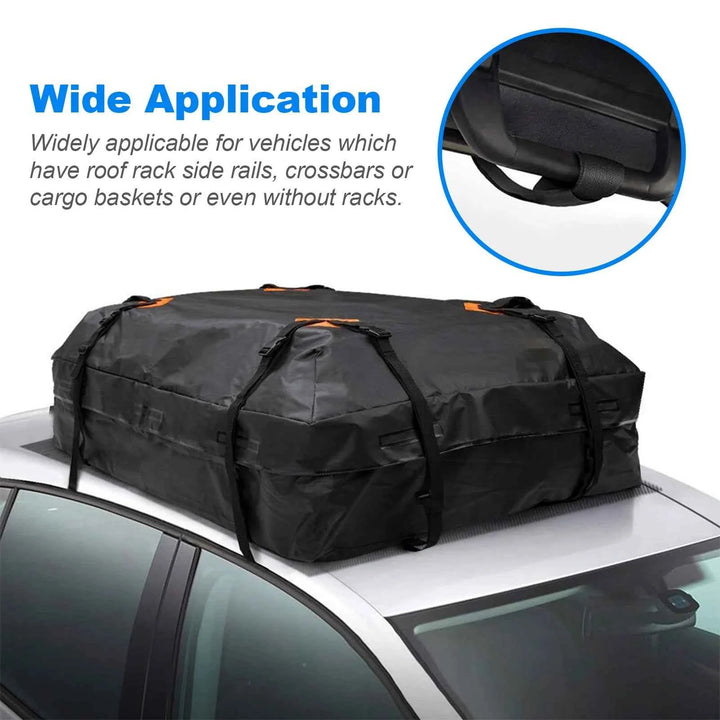 Rooftop Cargo Carrier Bag | 425L Waterproof Luggage Storage - Carmodza.com