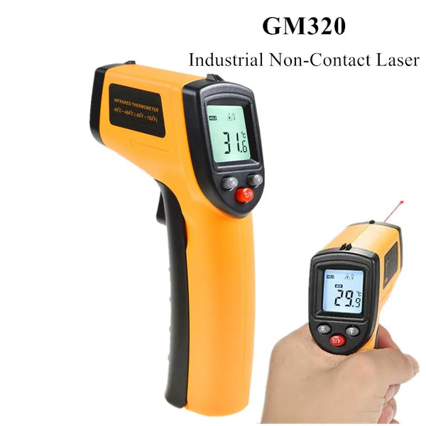 Car Temperature Gun - GM320 Infrared Thermometer - Carmodza.com