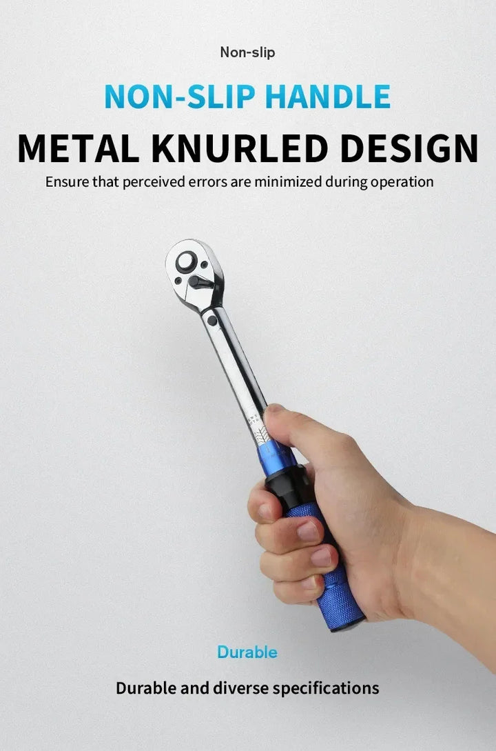 Torque Wrench 3/8" Drive | 5-60 N.m Adjustable & Reversible - Carmodza.com