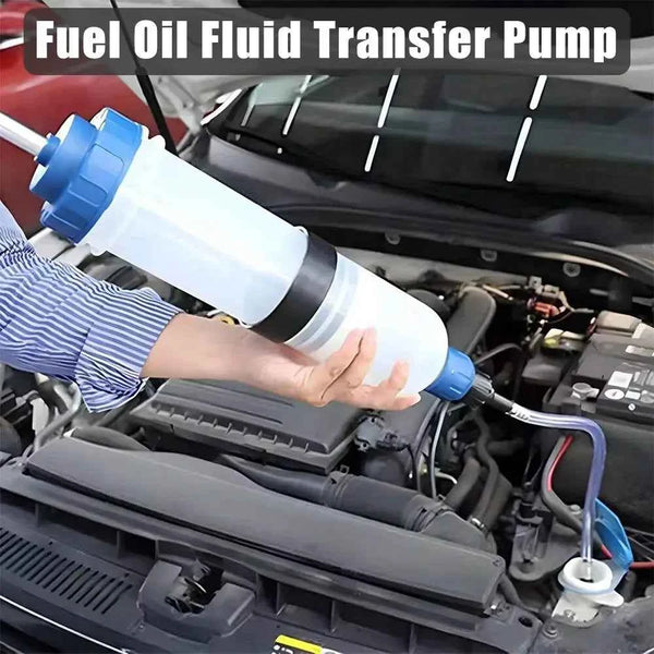 Automotive Fluid Transfer Pump - 1.5L Oil & Fuel Extractor - Carmodza.com