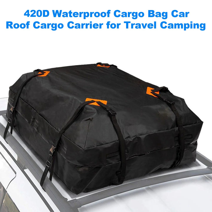 Rooftop Cargo Carrier Bag | 425L Waterproof Luggage Storage - Carmodza.com