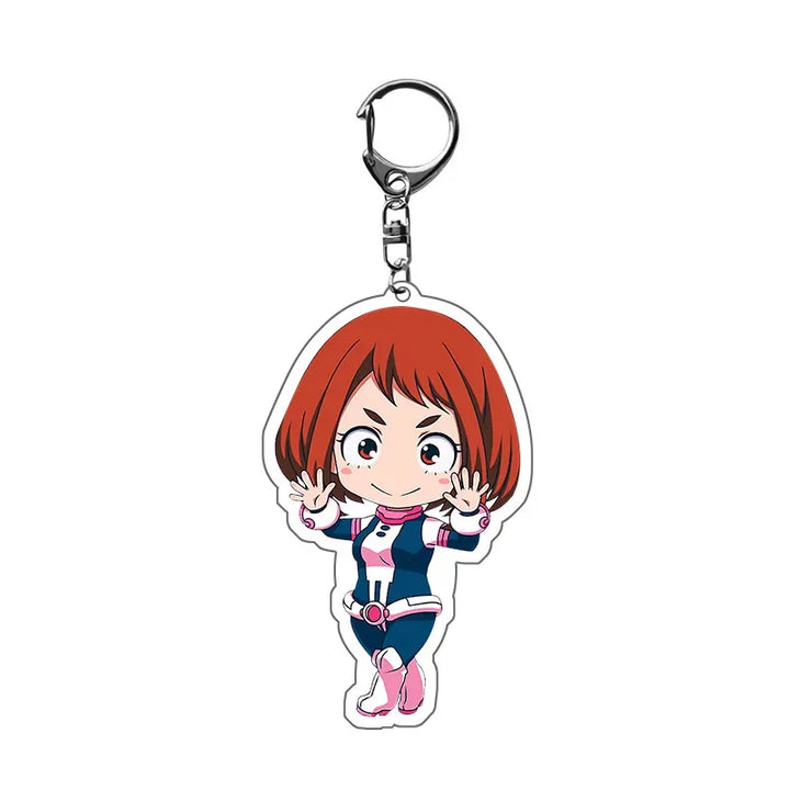 My Hero Academia Car Keychain | Acrylic Anime Character Charm - Carmodza.com