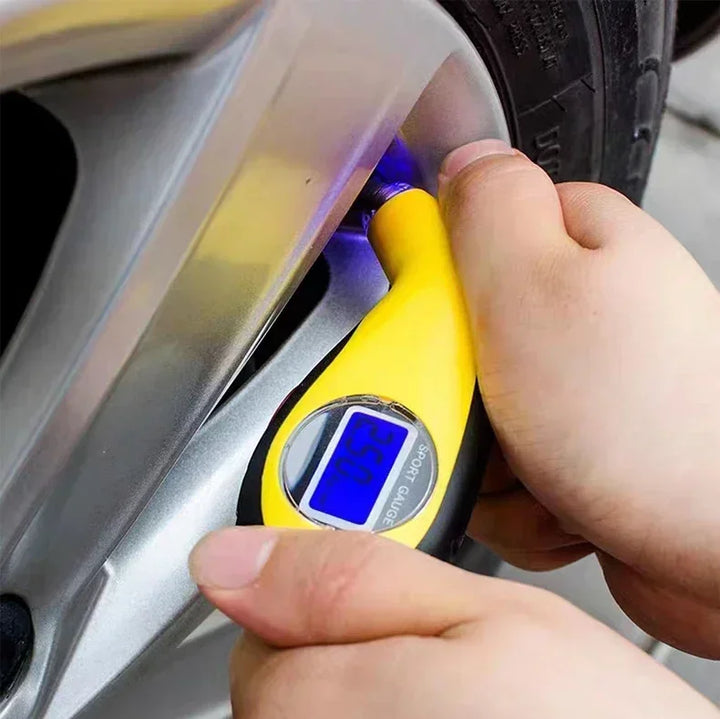 Digital Car Tire Pressure Gauge - High Precision Tire Monitor - Carmodza.com