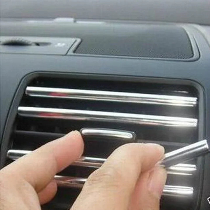 Car Door Edge Protector Strip | Silver DIY Moulding Guard Trim - Carmodza.com