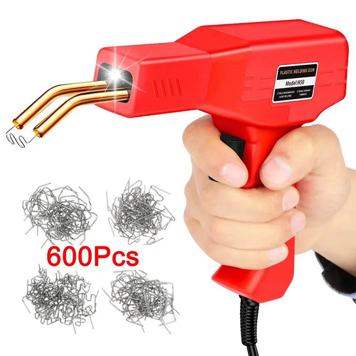 Plastic Welding Kit Car Bumper Repair Hot Stapler Welder Tool Set - Carmodza.com