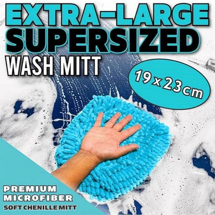 Microfiber Car Wash Mitt Gloves for a Scratch-Free Shine - Carmodza.com