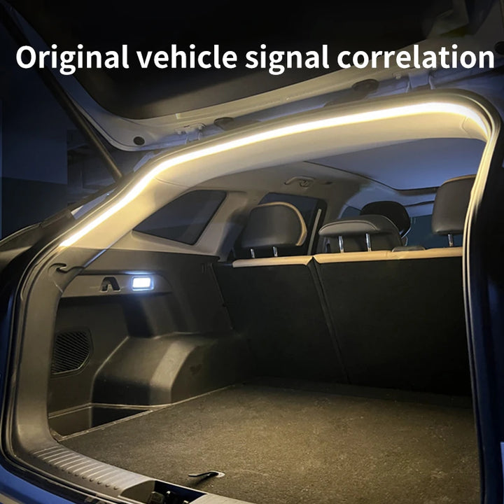 Car Trunk Induction LED Light Strip for Bright Cargo Space - Carmodza.com