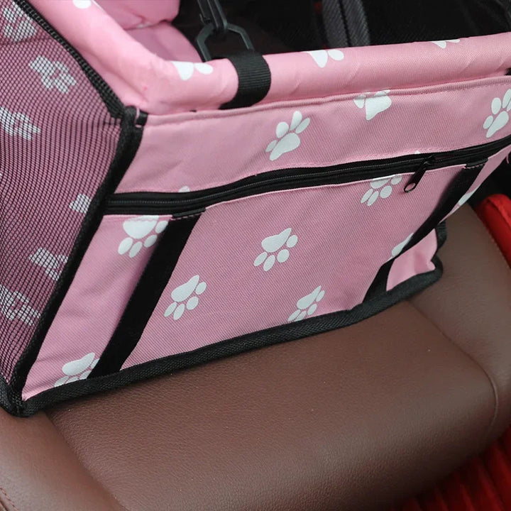 Pet Car Carrier Seat Bag Waterproof for Small Cats & Dogs - Carmodza.com