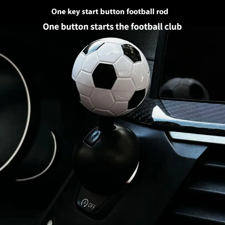Football Style Car Start Lever | Fun Start-Stop Button Cover - Carmodza.com