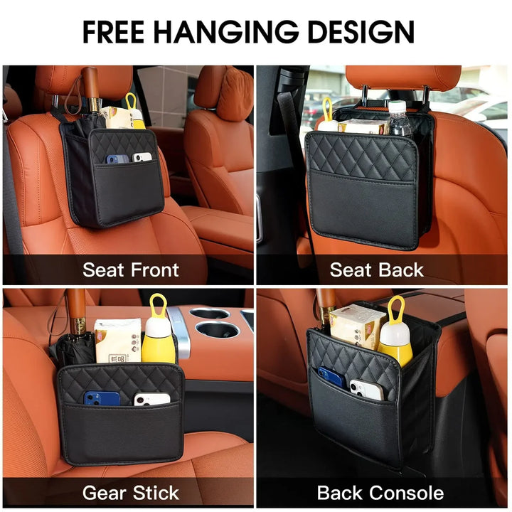 Multi-functional Car Seat Storage Bag Back Organizer - Carmodza.com