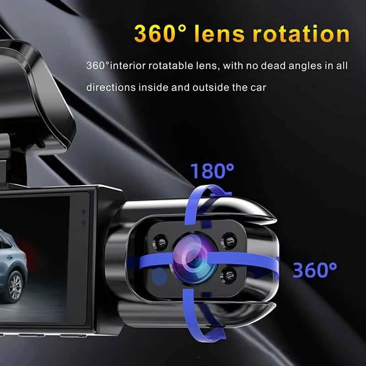 Dual Lens Car Dash Cam 1080P WiFi - Carmodza - Carmodza.com