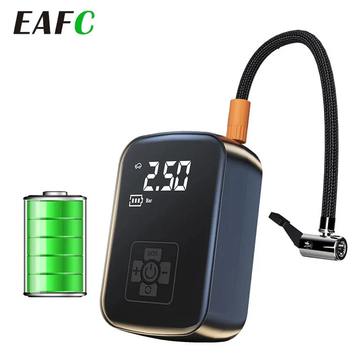 Wireless Portable Car Air Pump | 150PSI Rechargeable Inflator - Carmodza.com