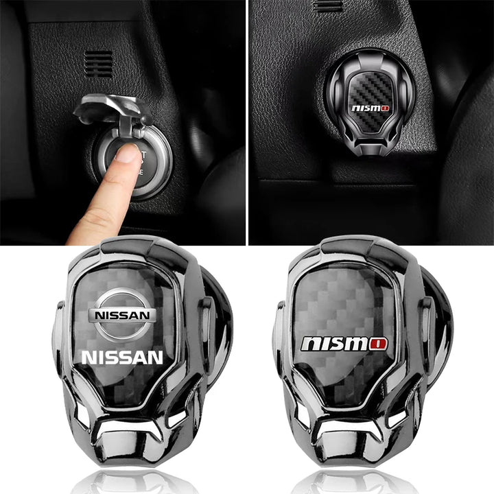 Nissan Engine Start Button Cover | Protective Robot-Style Decor - Carmodza.com
