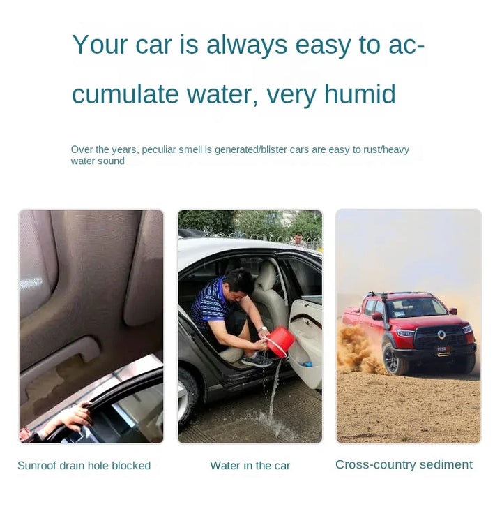 Car Drain Unclogger Cleaning Brush for Sunroof & Pipes - Carmodza.com