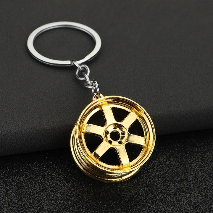 Car Part Enthusiast Metal Keychains | Automotive Themed Keyrings - Carmodza.com